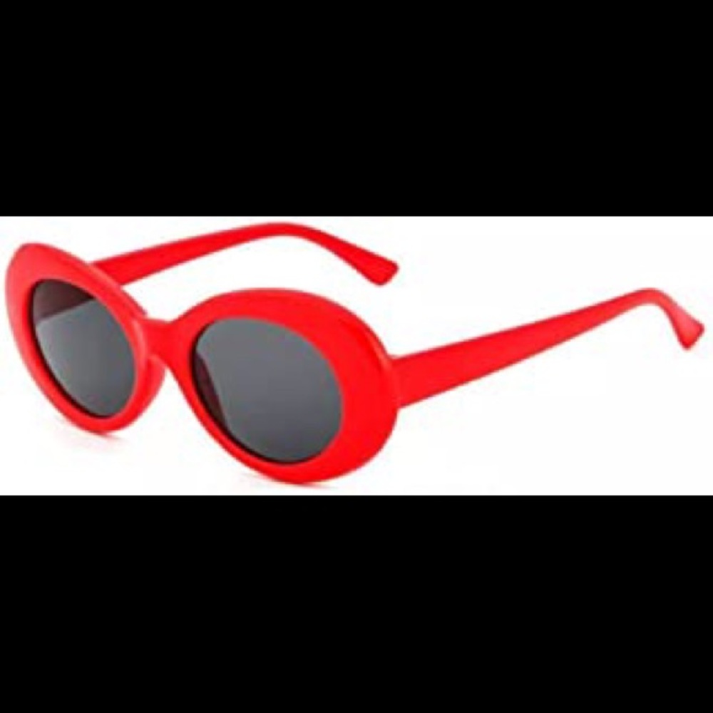 Red Kurt Cobain Sunglasses nwt